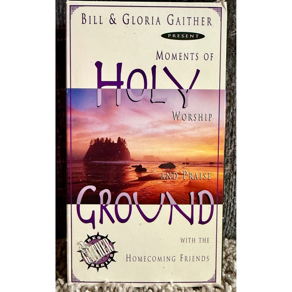 Gaither Holy Ground VHS Homecoming Friends 1995 Gospel Worship
